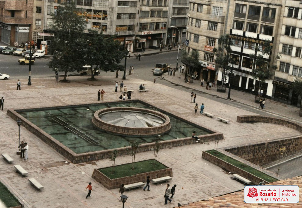 Plazoleta del Rosario, 1984