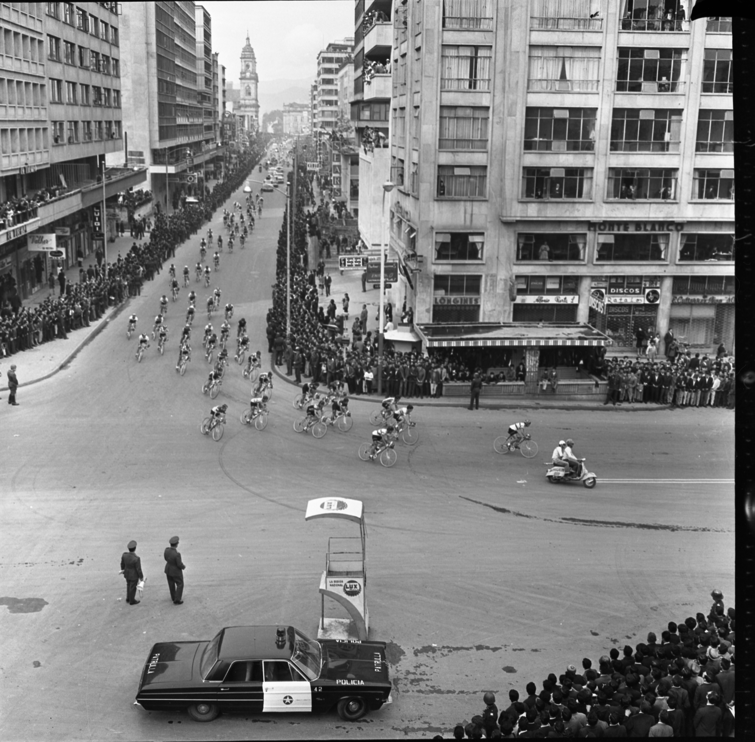 Competencia ciclística, Carrera Séptima, 1968